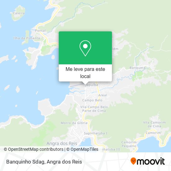 Banquinho Sdag mapa