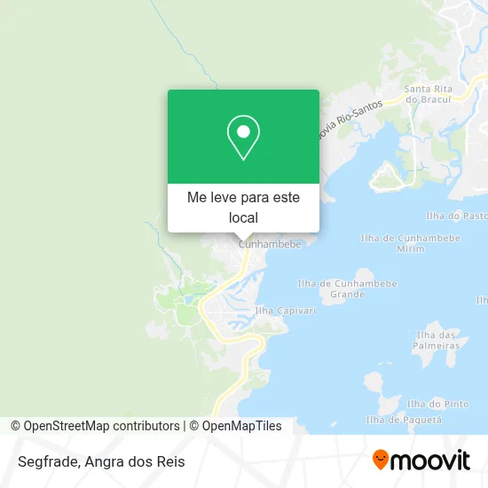 Segfrade mapa