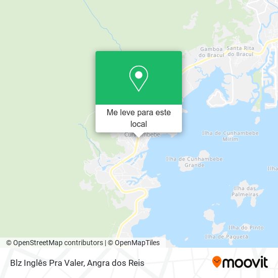 Blz Inglês Pra Valer mapa