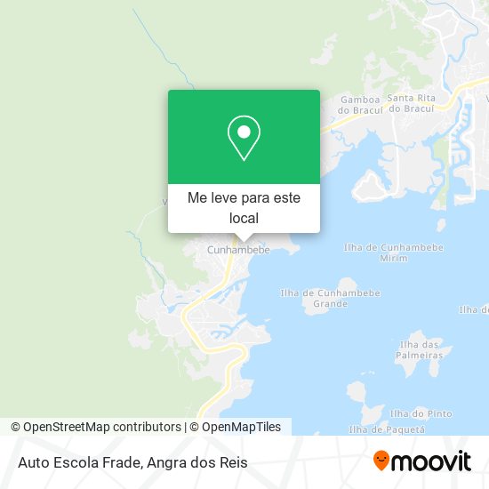 Auto Escola Frade mapa