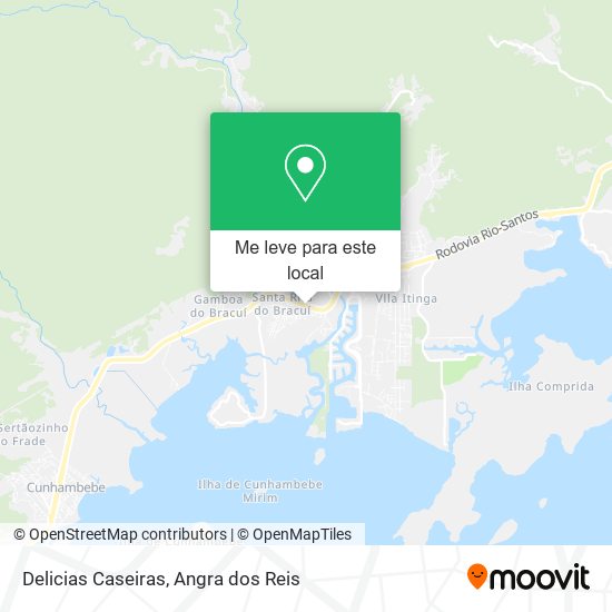 Delicias Caseiras mapa