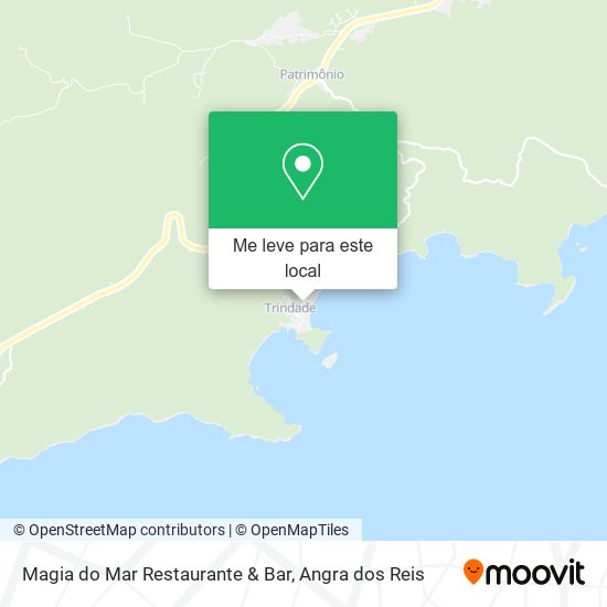 Magia do Mar Restaurante & Bar mapa