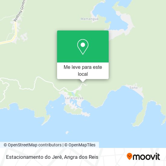 Estacionamento do Jerê mapa