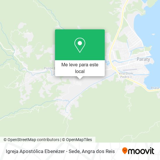 Igreja Apostólica Ebenézer - Sede mapa