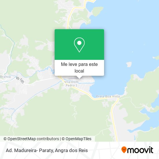 Ad. Madureira- Paraty mapa