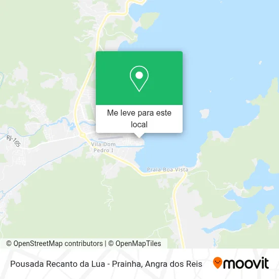 Pousada Recanto da Lua - Prainha mapa