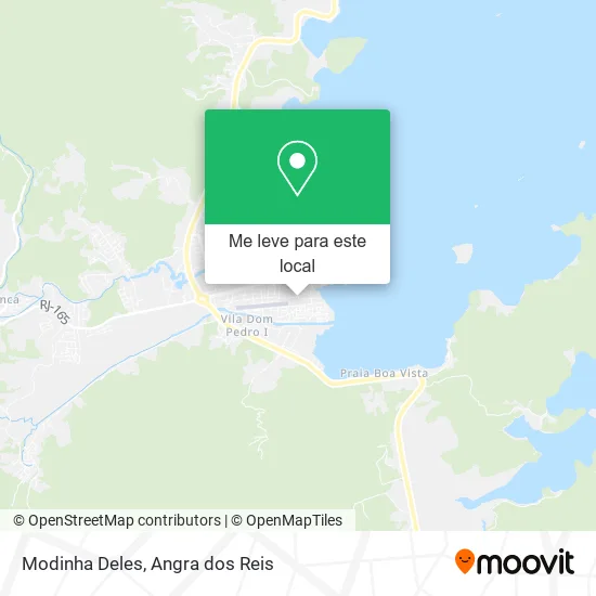 Modinha Deles mapa
