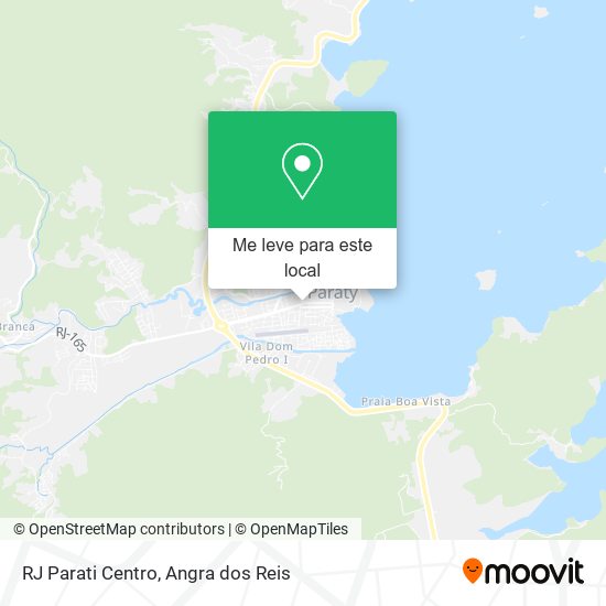 RJ Parati Centro mapa