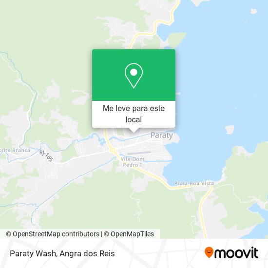 Paraty Wash mapa