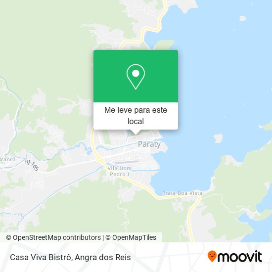 Casa Viva Bistrô mapa