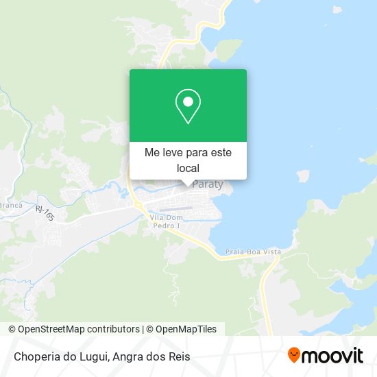 Choperia do Lugui mapa