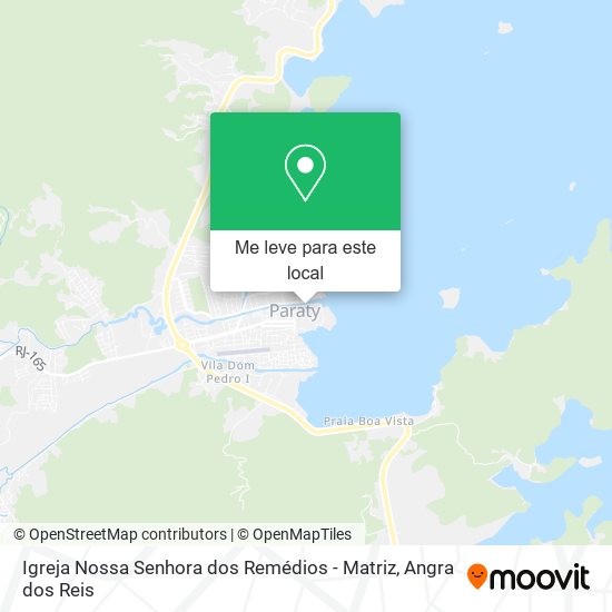 Igreja Nossa Senhora dos Remédios - Matriz mapa