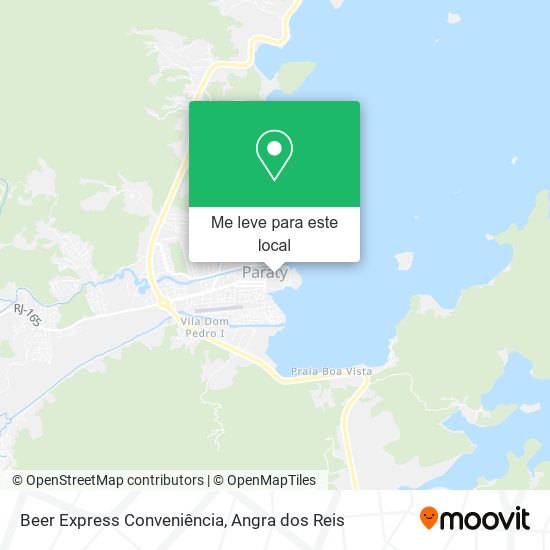 Beer Express Conveniência mapa