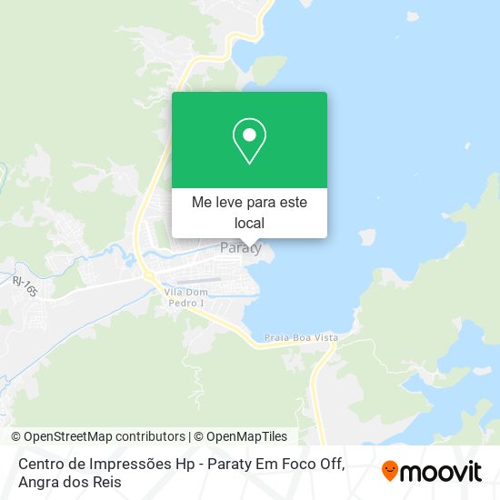 Centro de Impressões Hp - Paraty Em Foco Off mapa