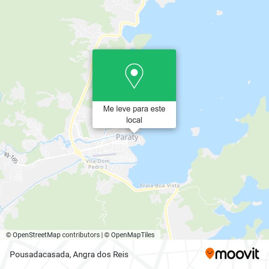 Pousadacasada mapa