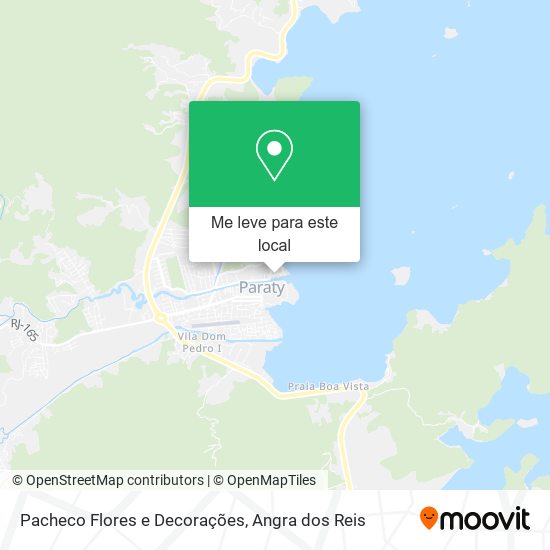 Pacheco Flores e Decorações mapa