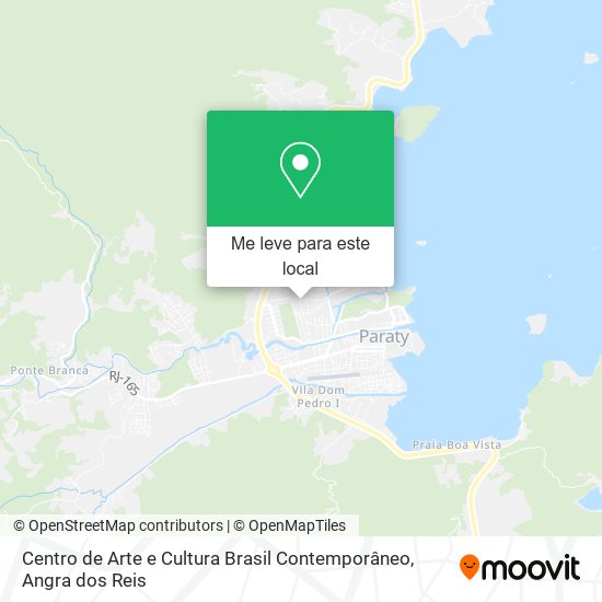 Centro de Arte e Cultura Brasil Contemporâneo mapa