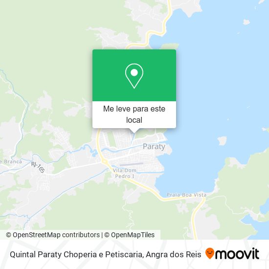 Quintal Paraty Choperia e Petiscaria mapa