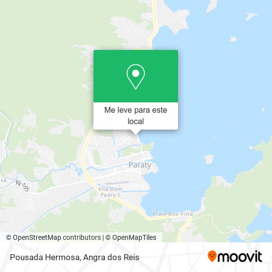 Pousada Hermosa mapa