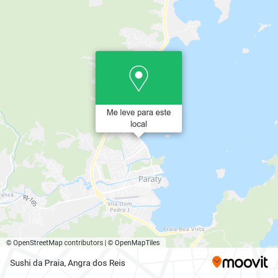 Sushi da Praia mapa