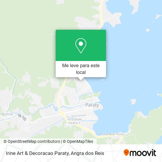 Irine Art & Decoracao Paraty mapa