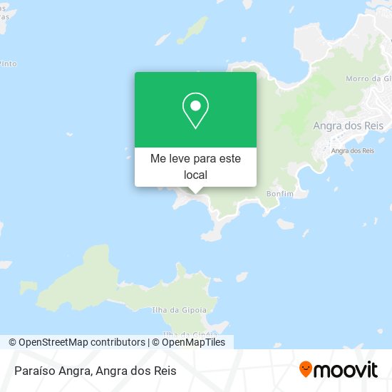 Paraíso Angra mapa