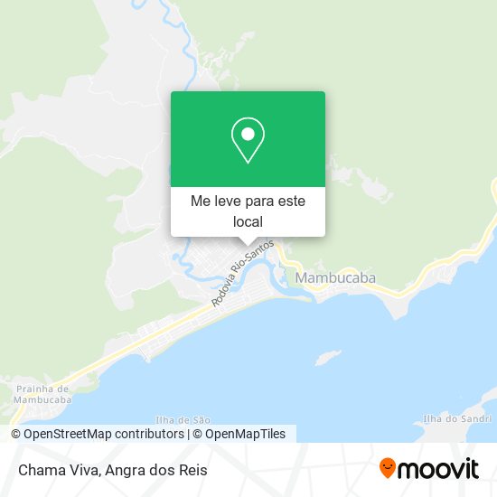 Chama Viva mapa