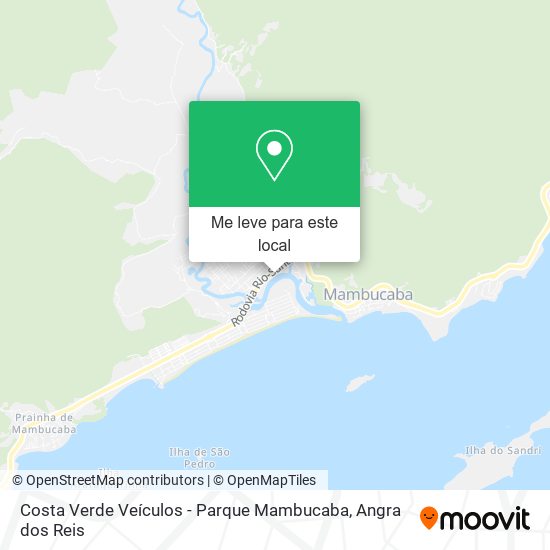 Costa Verde Veículos - Parque Mambucaba mapa