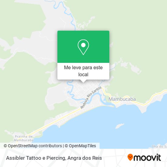 Assibler Tattoo e Piercing mapa