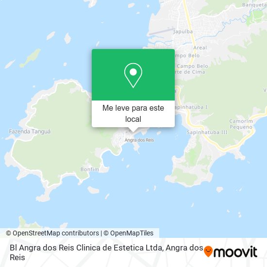 Bl Angra dos Reis Clinica de Estetica Ltda mapa