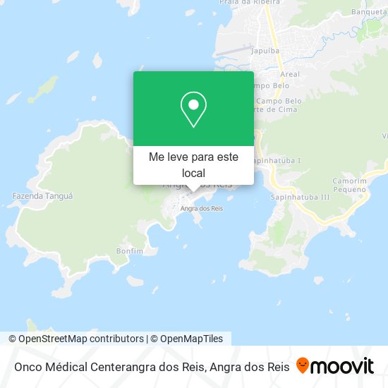 Onco Médical Centerangra dos Reis mapa