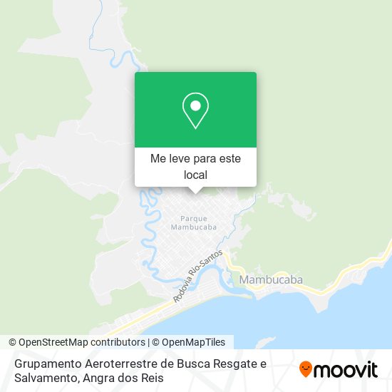 Grupamento Aeroterrestre de Busca Resgate e Salvamento mapa