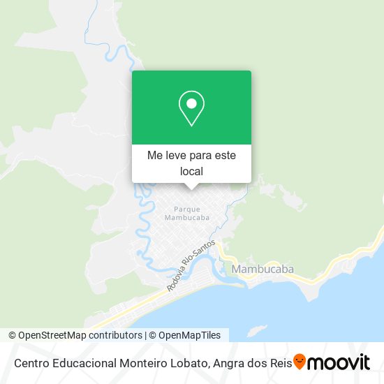 Centro Educacional Monteiro Lobato mapa