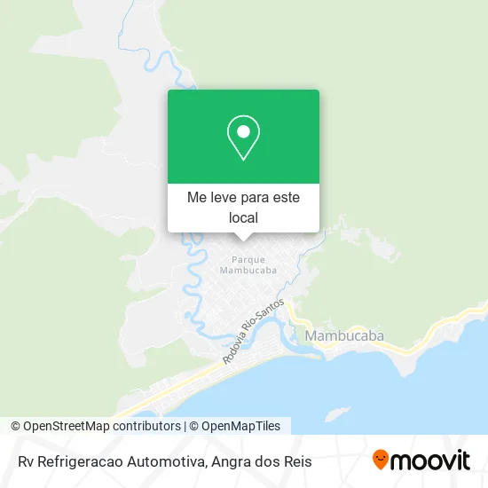Rv Refrigeracao Automotiva mapa
