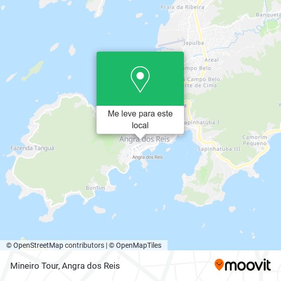 Mineiro Tour mapa