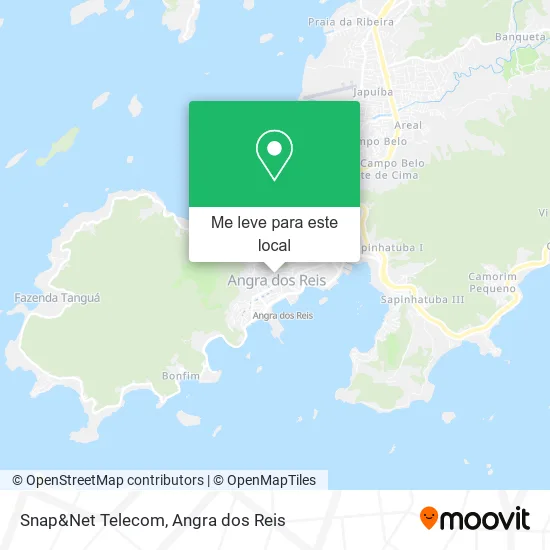 Snap&Net Telecom mapa