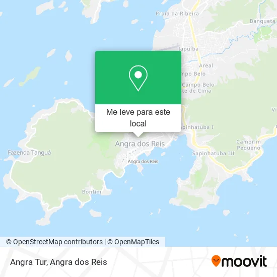 Angra Tur mapa