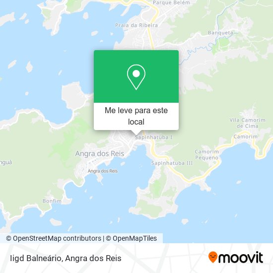 Iigd Balneário mapa