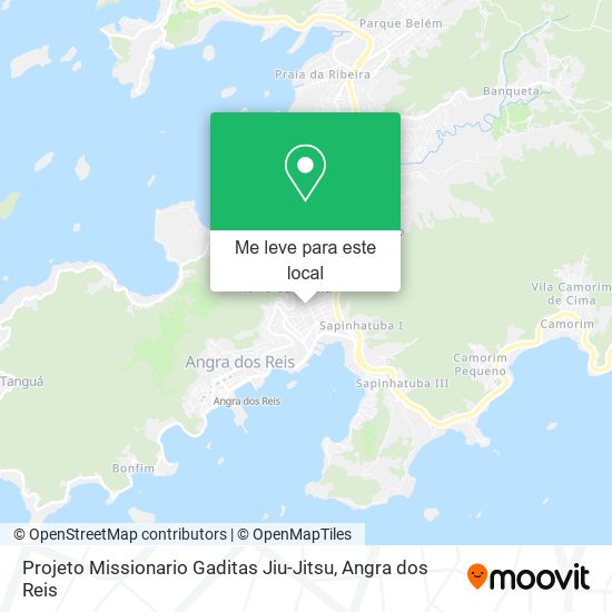 Projeto Missionario Gaditas Jiu-Jitsu mapa