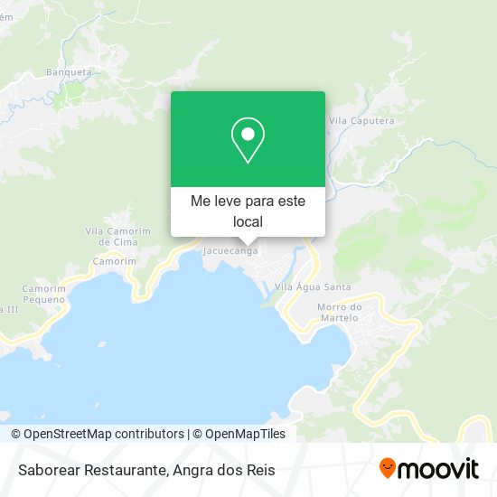 Saborear Restaurante mapa