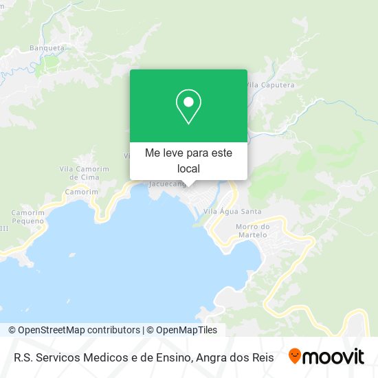 R.S. Servicos Medicos e de Ensino mapa