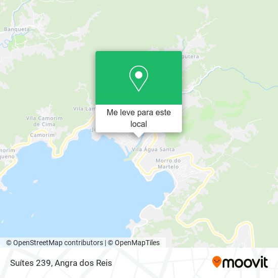 Suítes 239 mapa