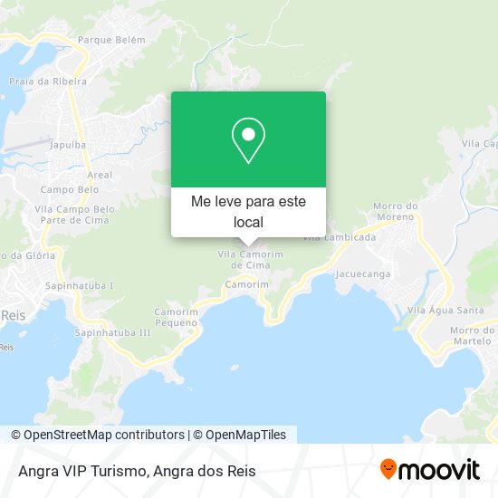 Angra VIP Turismo mapa