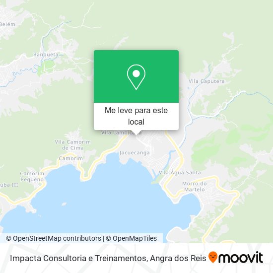 Impacta Consultoria e Treinamentos mapa