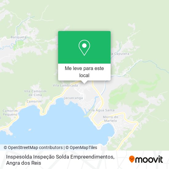 Inspesolda Inspeção Solda Empreendimentos mapa