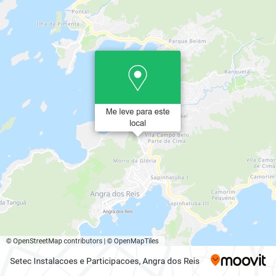 Setec Instalacoes e Participacoes mapa