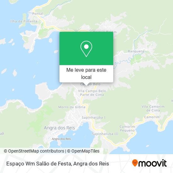 Espaço Wm Salão de Festa mapa