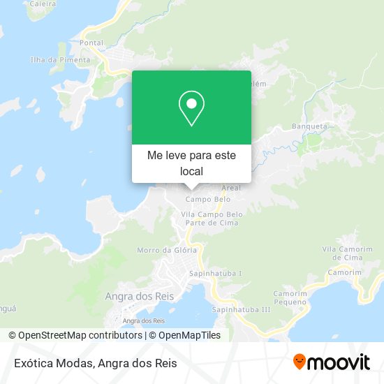 Exótica Modas mapa