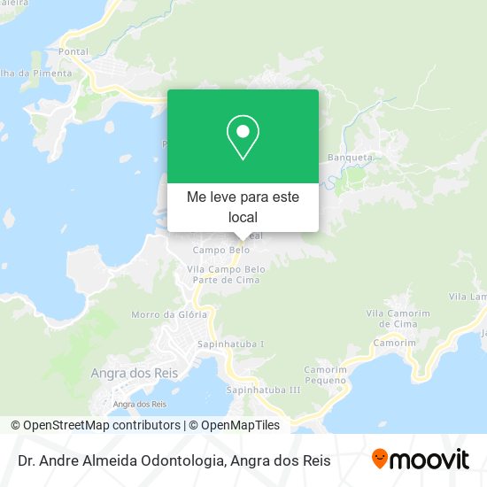 Dr. Andre Almeida Odontologia mapa