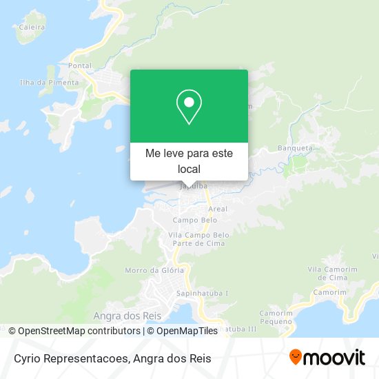 Cyrio Representacoes mapa